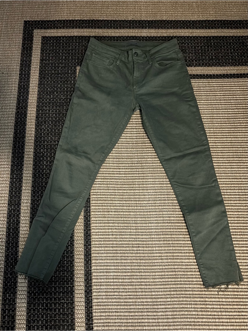 Joe's Jeans Forest Green Skinny Jeans